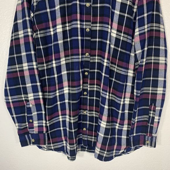 Jachs Girlfriend Plaid Multicolor Button Plus Size XXL Women’s - Picture 8 of 14